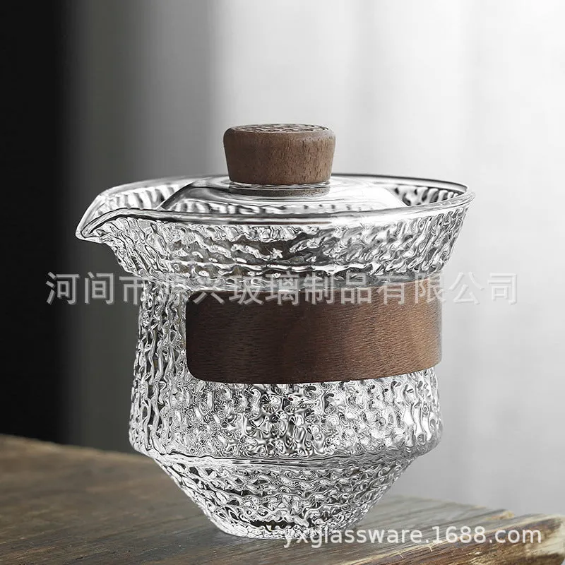 Heat Resistant Glass Tea Set, Gongfu Red Tea High-end Set