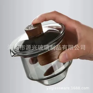 Heat Resistant Glass Tea Set, Gongfu Red Tea High-end Set