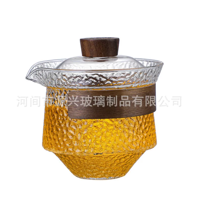 Heat Resistant Glass Tea Set, Gongfu Red Tea High-end Set