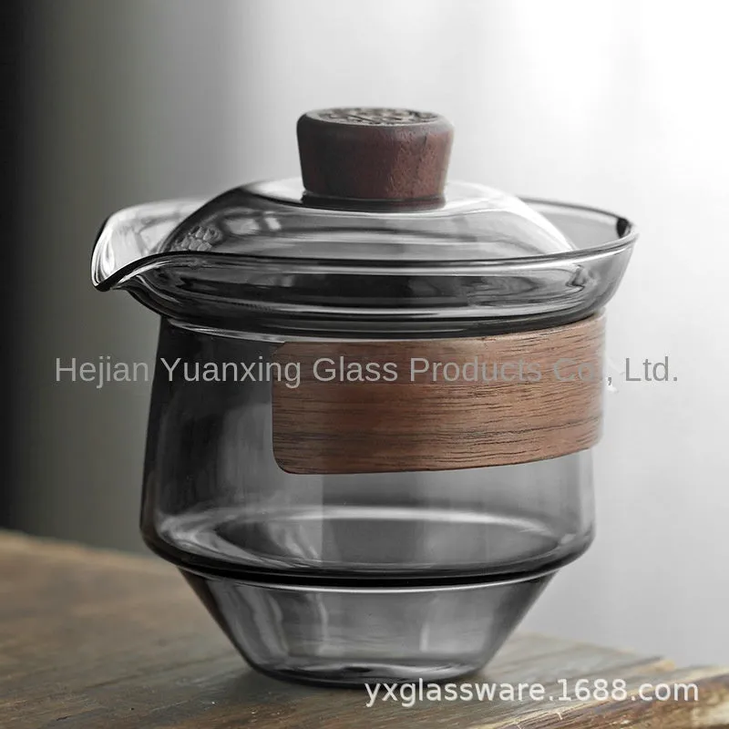 Heat Resistant Glass Tea Set, Gongfu Red Tea High-end Set