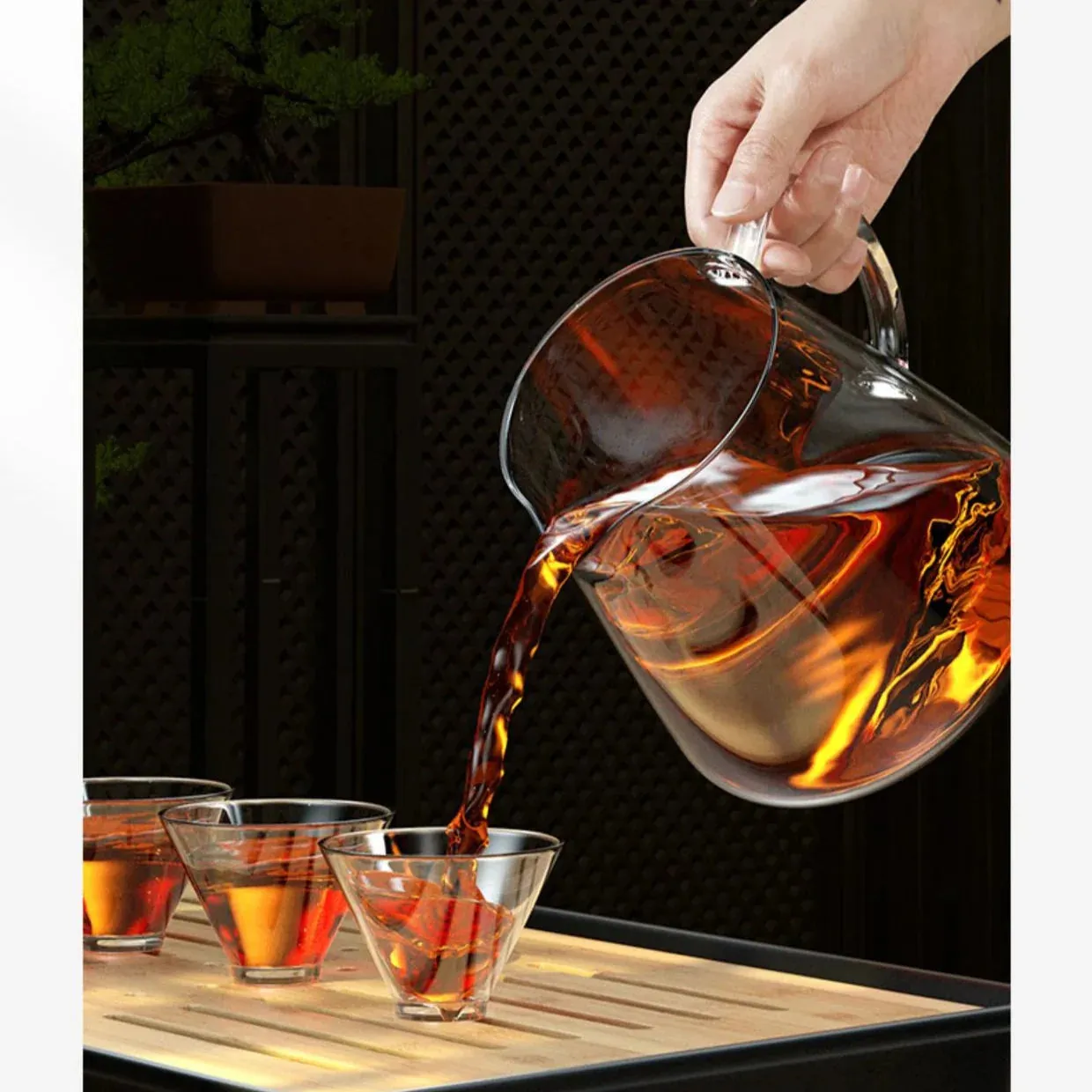 Heat-Resistant Glass Teapot