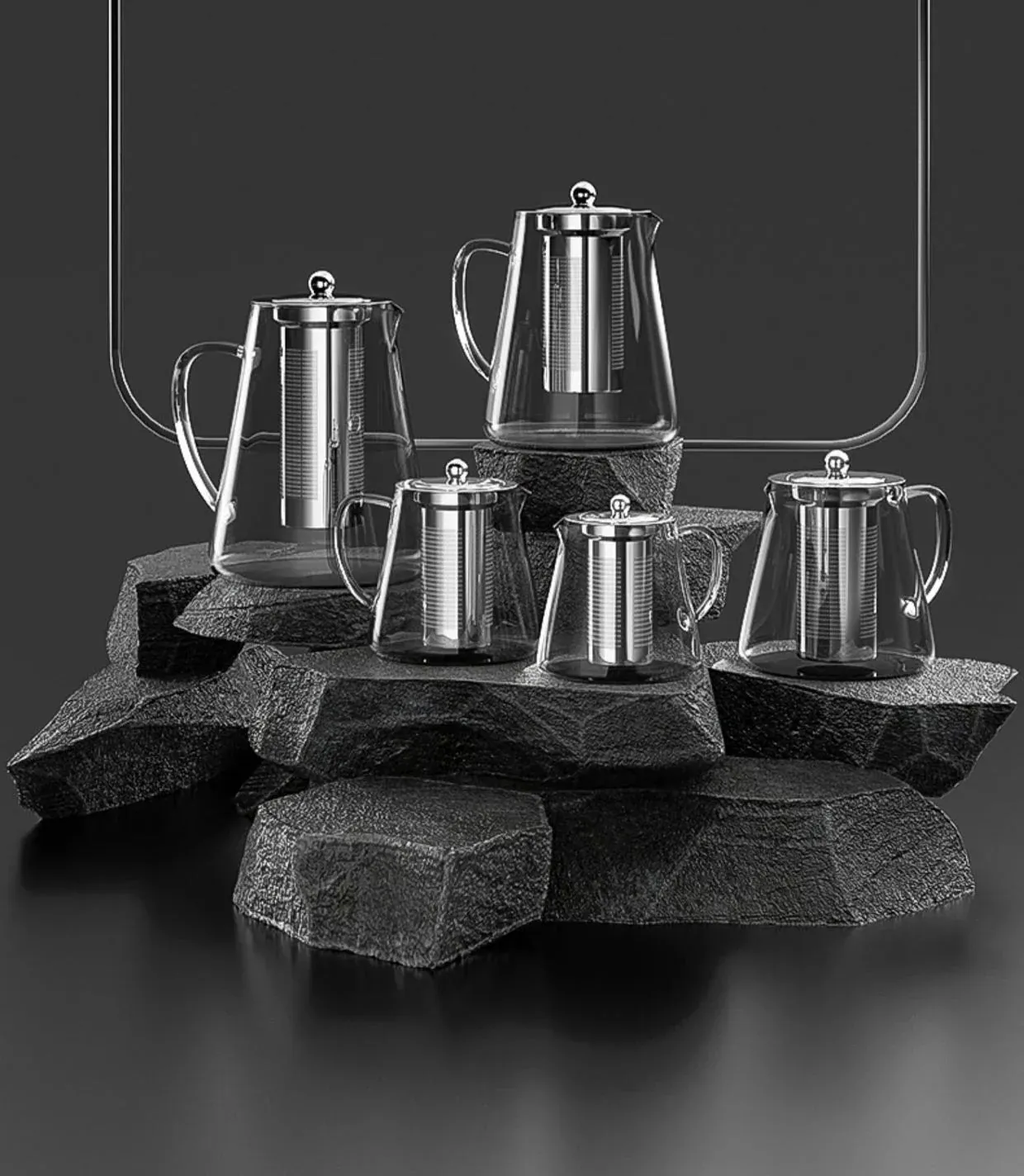 Heat-Resistant Glass Teapot