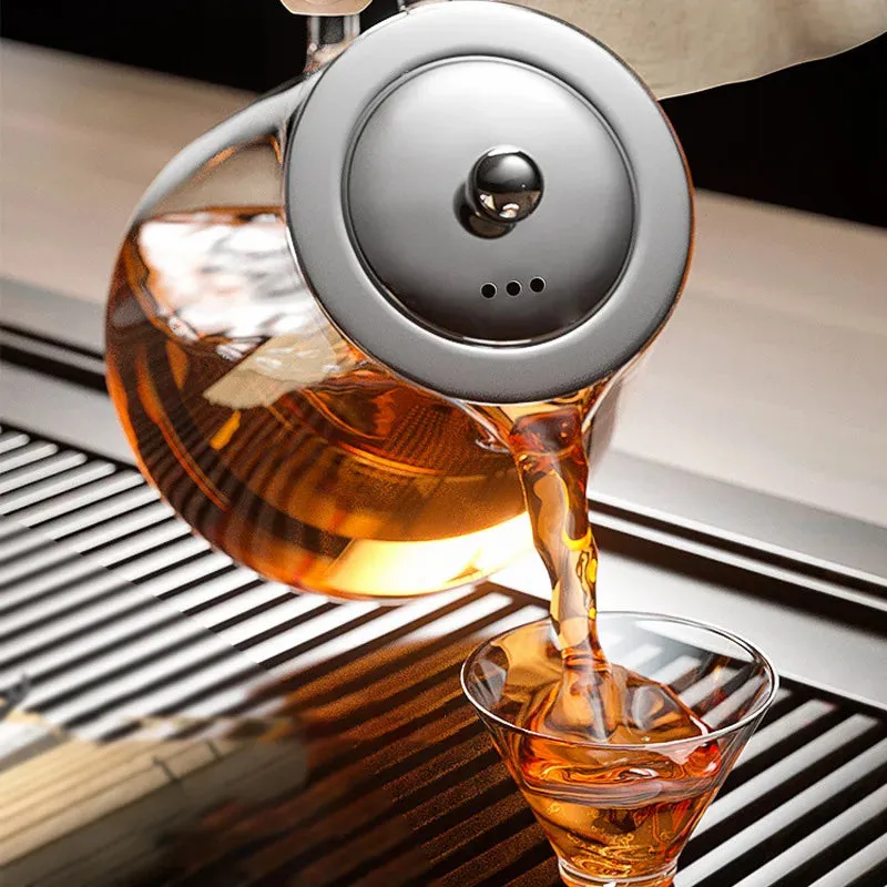 Heat-Resistant Glass Teapot