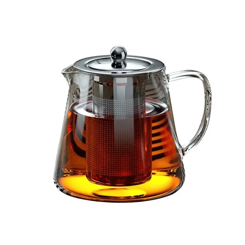 Heat-Resistant Glass Teapot
