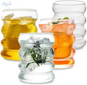Heat-Resistant Glass Tumbler Drinkware Set