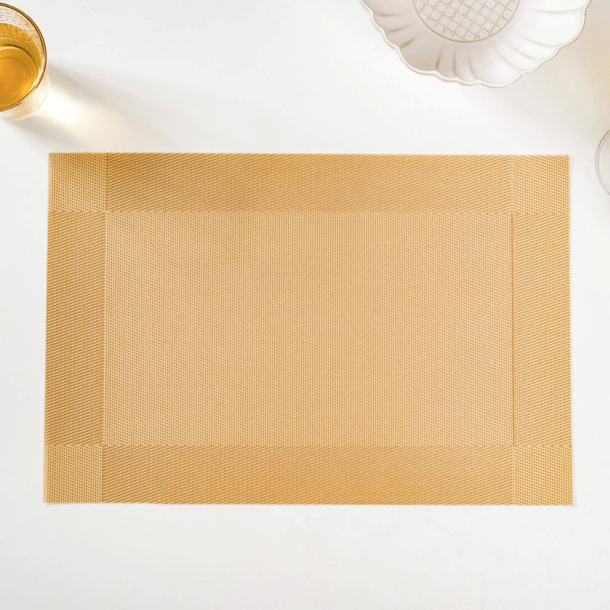 Heat Resistant Reversible Table Mat Set Of 6