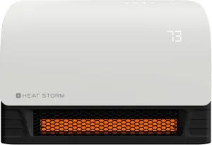 Heat Storm 1500-Watt Sedona WiFi Infrared Wall Mountable Heater,White