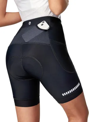 Heathyoga Womens 4D Padded Bike Shorts with Pockets Padding Cycling Shorts Women Bicycle Shorts Biker Biking Shorts