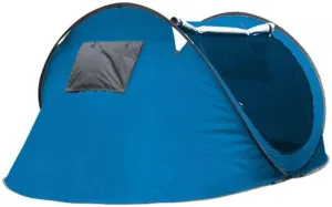 Heavy Duty Family Tent 3-4 Persons Outdoor Camping Tent Automatic Open Single Layer Sunshade Canopy with Storage Bag