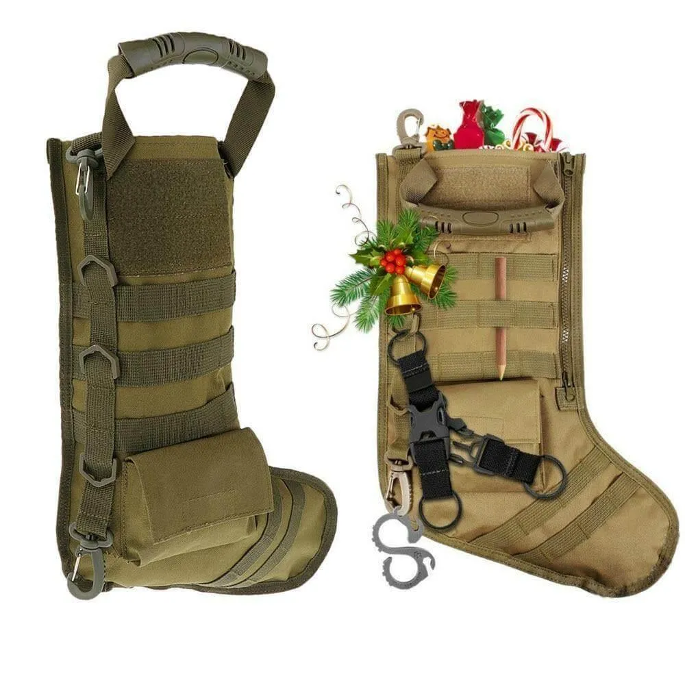 Heavy-Duty Tactical Tool Bag - Durable Stocking Organizer