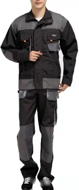 Heavy-Duty Utility Trousers for Men Multi-Pocket Mechanic Work Pants for Welder, and Repair Workwear