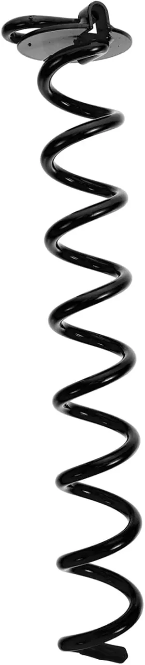 HEMOTON 1Pc Outdoor Spiral Stake Pegs Heavy Duty Lawn Ground Fixing Accessories for Tents Trampolines Garden Plants Durable Design for Secure Anchoring Conditions