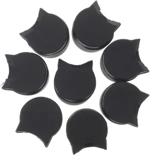 HEMOTON Thumb Rest Cushion Pad Set 8 Pcs Silicone Finger Rests for Saxophone Enhanced Playing Comfort