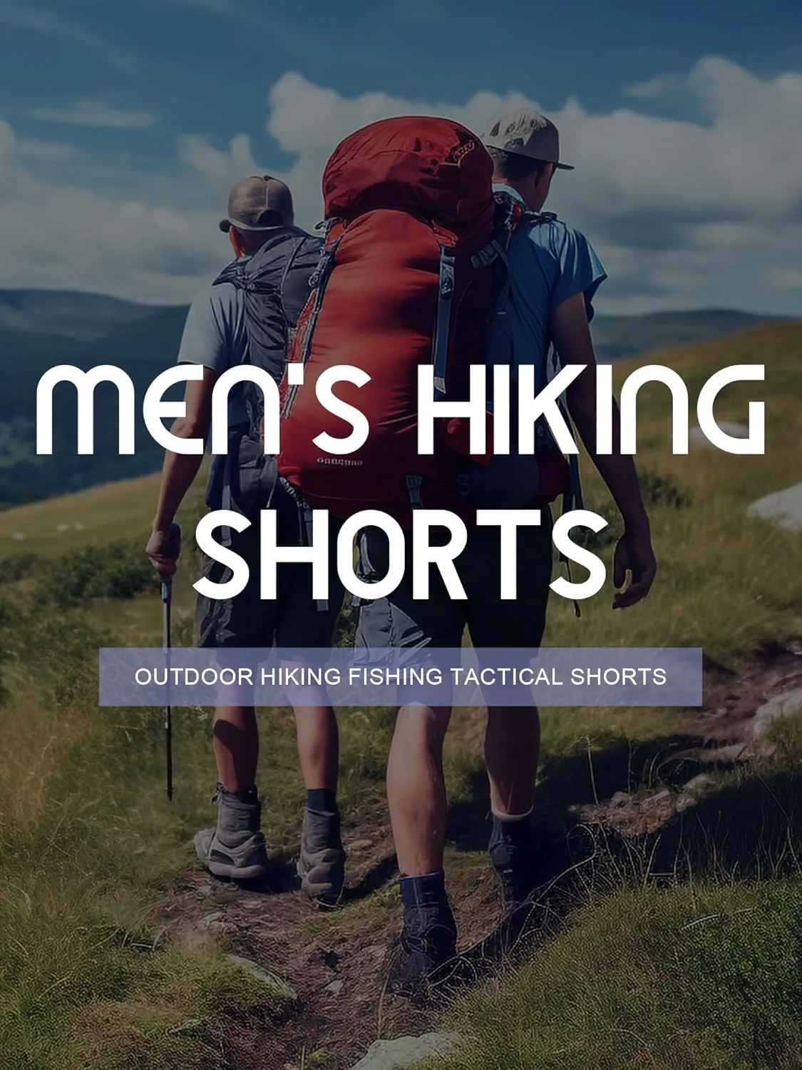 Hiking Cargo Shorts for Men,11 Multi-Pockets Outdoor Shorts,Quick-Dry,Lightweight,Multi-Purpose Tactical Shorts