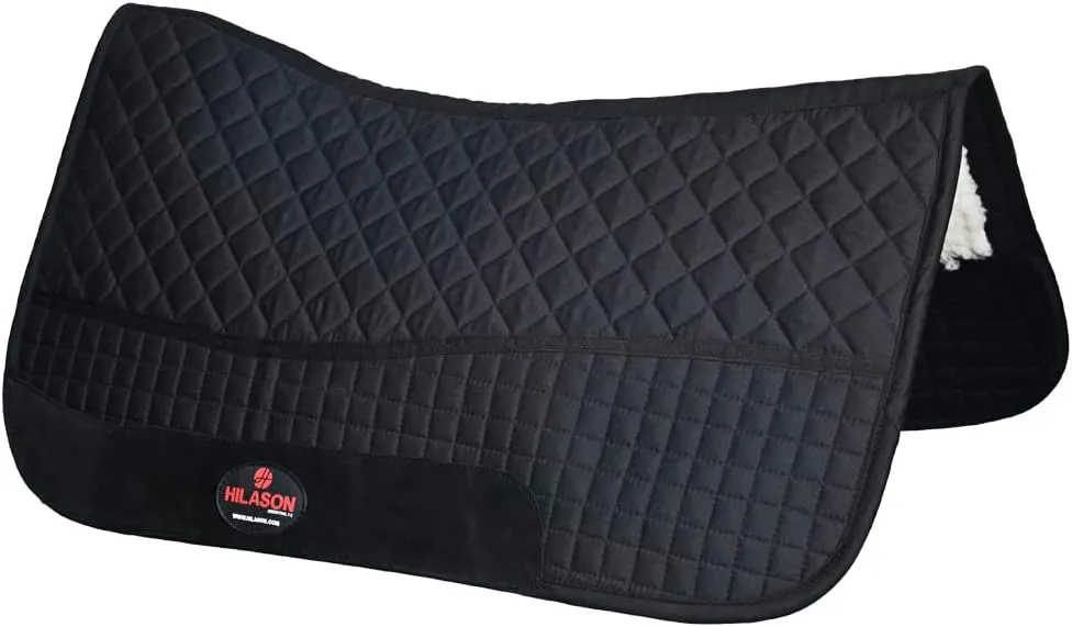 HILASON Western All Purpose Horse Saddle Pad 32 in X 36 in | Western Horse Saddle Pad | All-Purpose Saddle Pad | Saddle Pad