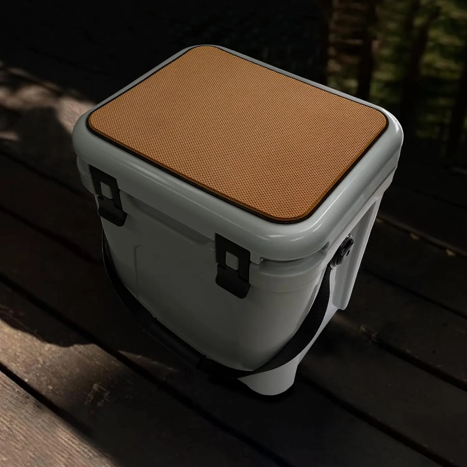 Hjdeck Cooler Pad for YETI Roadie 24 Cooler Seat Cushion Soft Self-Ahesive Cooler Pad Accessory
