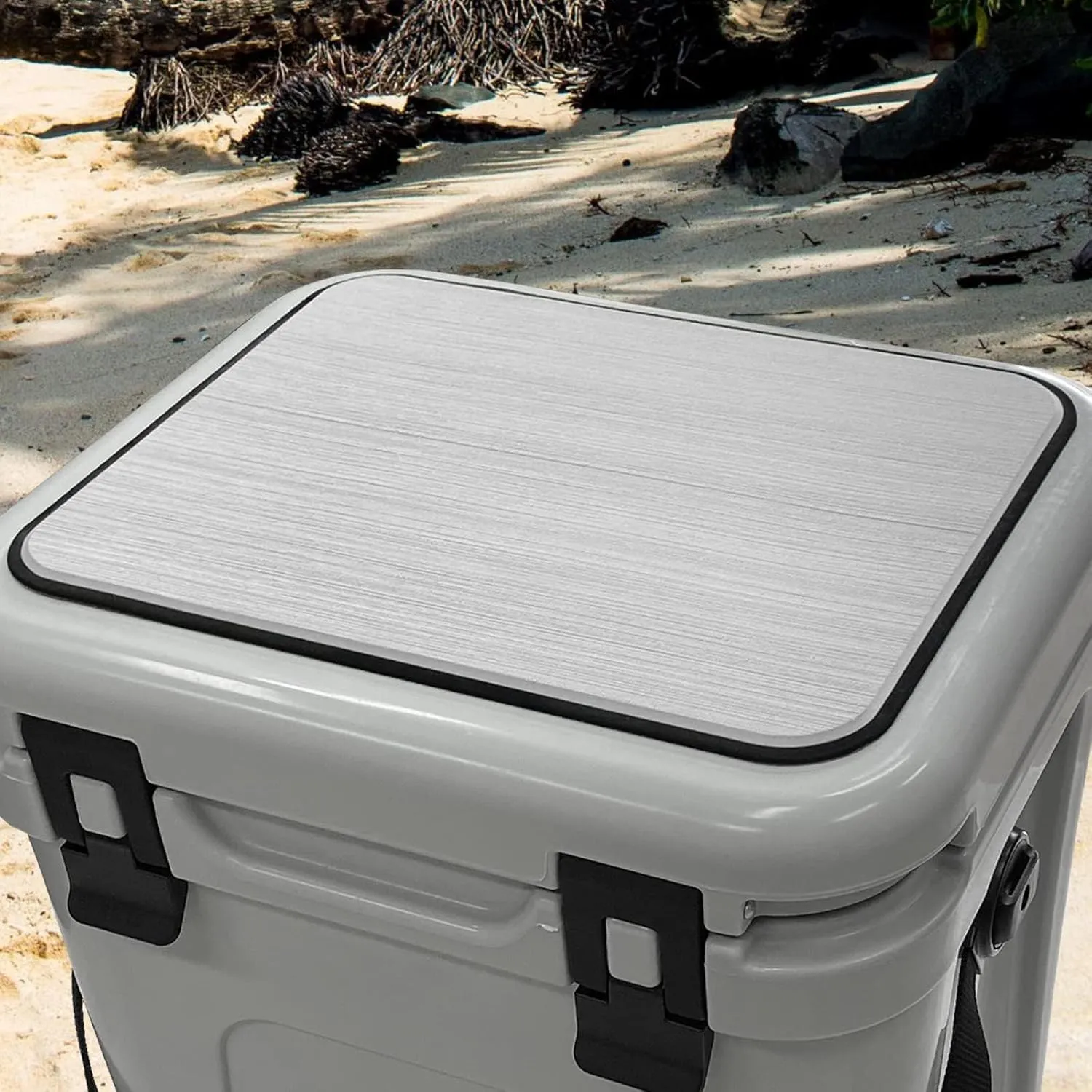 Hjdeck Cooler Pad for YETI Roadie 24 Cooler Seat Cushion Soft Self-Ahesive Cooler Pad Accessory