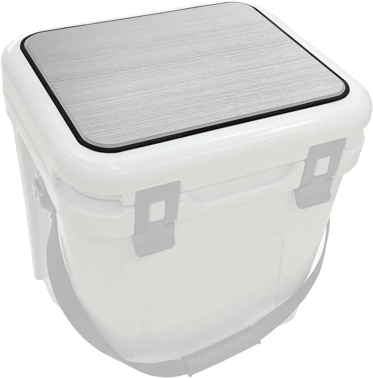 Hjdeck Cooler Pad for YETI Roadie 24 Cooler Seat Cushion Soft Self-Ahesive Cooler Pad Accessory