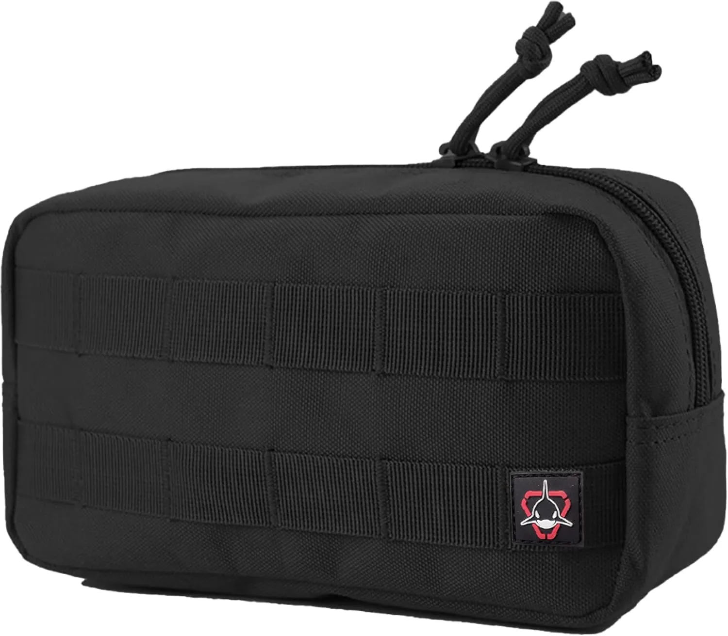 Horizontal Zippered Multi-Purpose Molle Admin Pouch Utility EDC Tool Gear Gadget Waist Bag Organizer