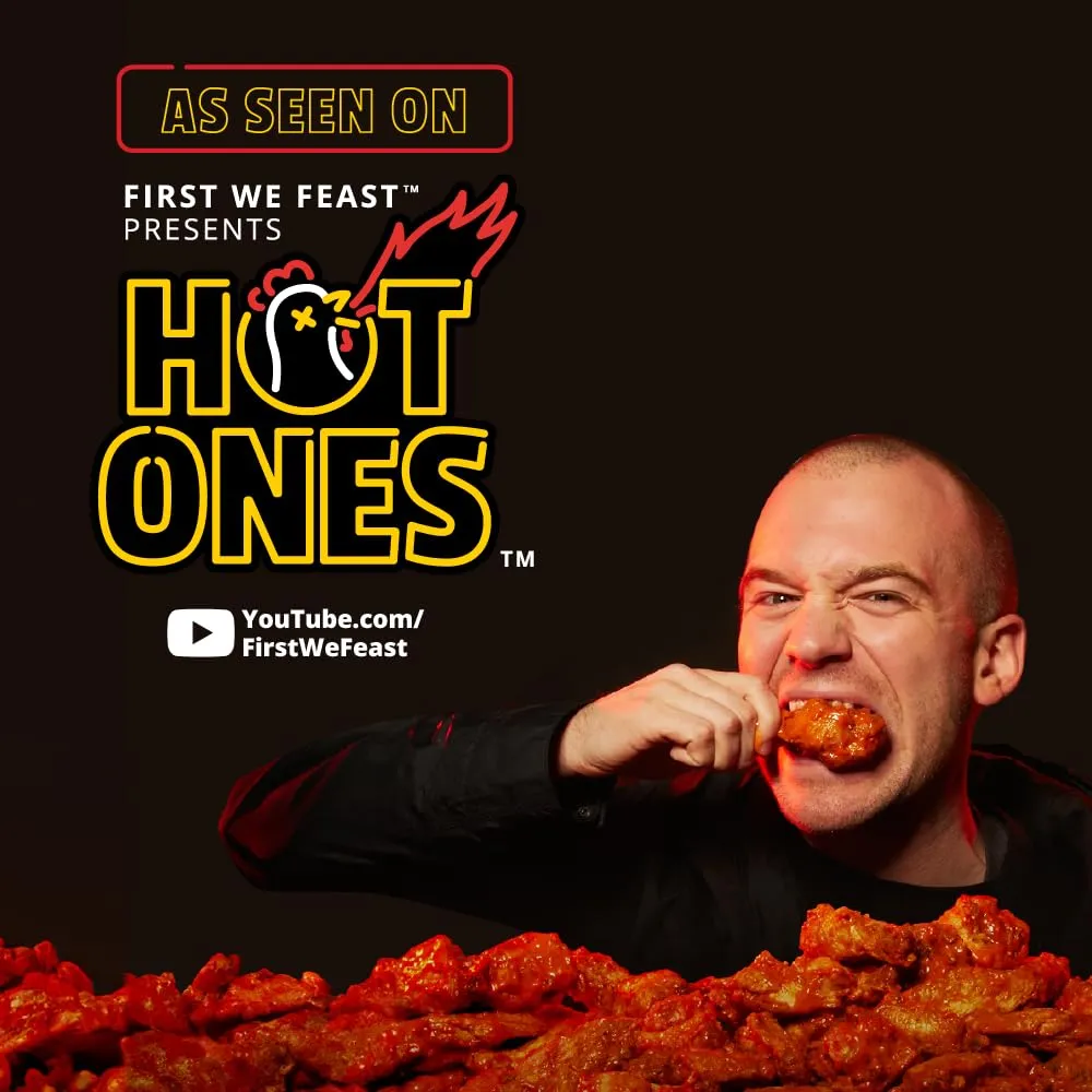 Hot Ones Hot Sauce Challenge Set - Season 26 Heat - Gift Sets Variety Pack - Made with Natural Ingredients - Unique Small Batch Sampler - 5 fl oz Bottles (3-Pack)