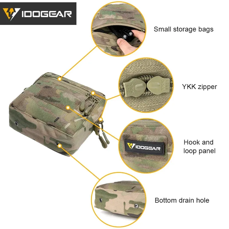 IDOGEAR Tactical MOLLE GP Pouch – Multi-Function Tool & Vest Side Pouch