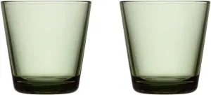 Iittala Kartio Tumblers (7 Oz), Set Of 2, Pine Green, small