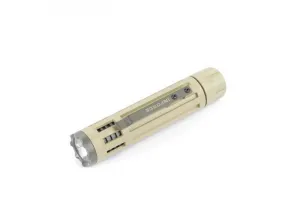 INFORCE 6VX White LED Tactical Flashlight - Desert Sand