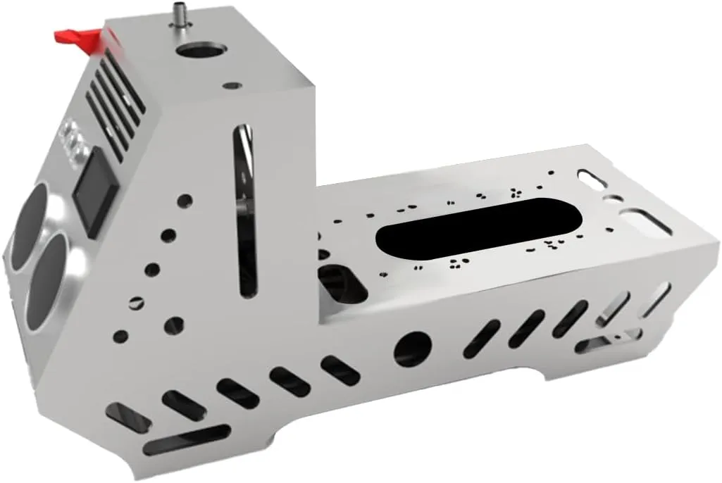 Integrated Base Kit for GS-L4 Engine Models Kit, Integrated Base and Starter Set for GS-L4 Metal Engine Building Kit, Physical Science Education Toy Gift for Adults