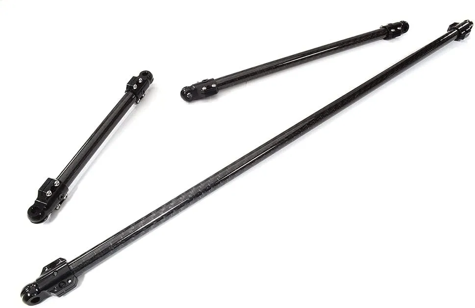 Integy Machined CF Chassis Brace Set for 1/5 Kraton 4X4 8S BLX, Require ARA320481