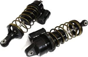 Integy Upgrades for Losi, Black Billet Machined Piggyback Front Shocks for 1/5 Scale DBXL-E & 2.0