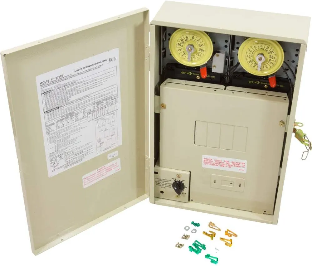 INTERMATIC INC PF1222TB1 DUAL TIMER W/FRZ & HEAT SUBPAN
