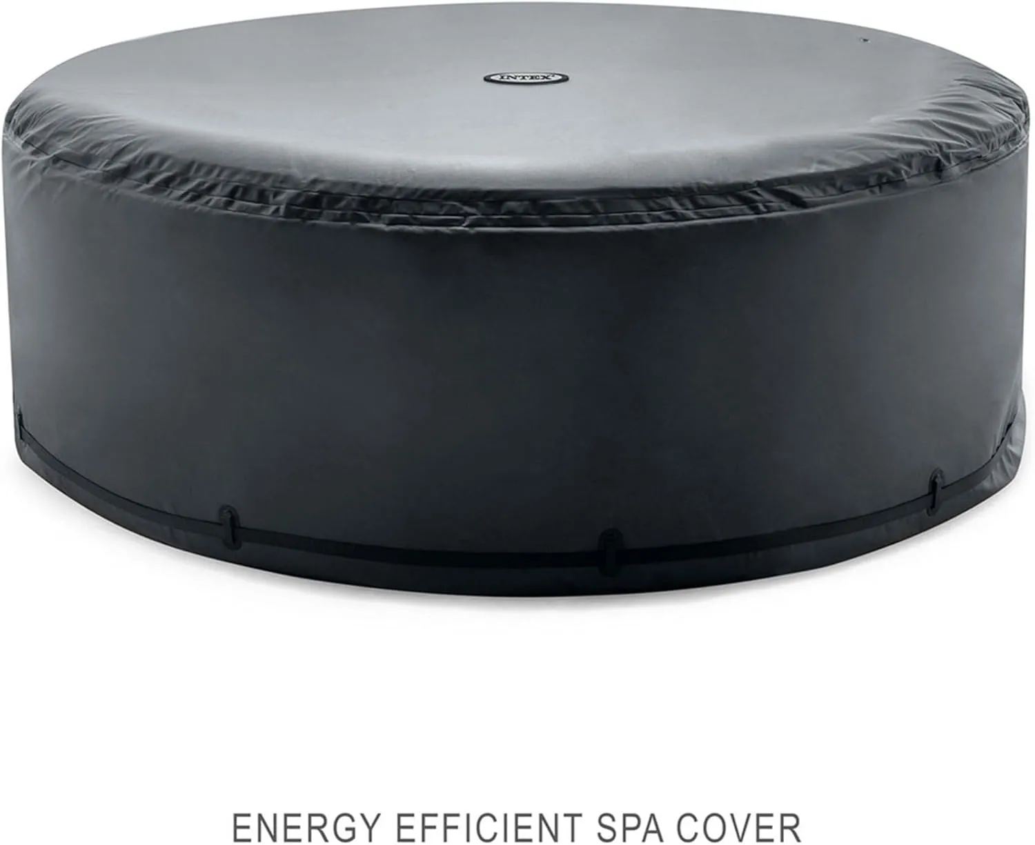 INTEX 28425EP PureSpa Bubble Massage Spa Set: Energy Efficient Spa Cover – Push Button Control Panel – 120 Jets – 4 Person Capacity – 77" x 28"