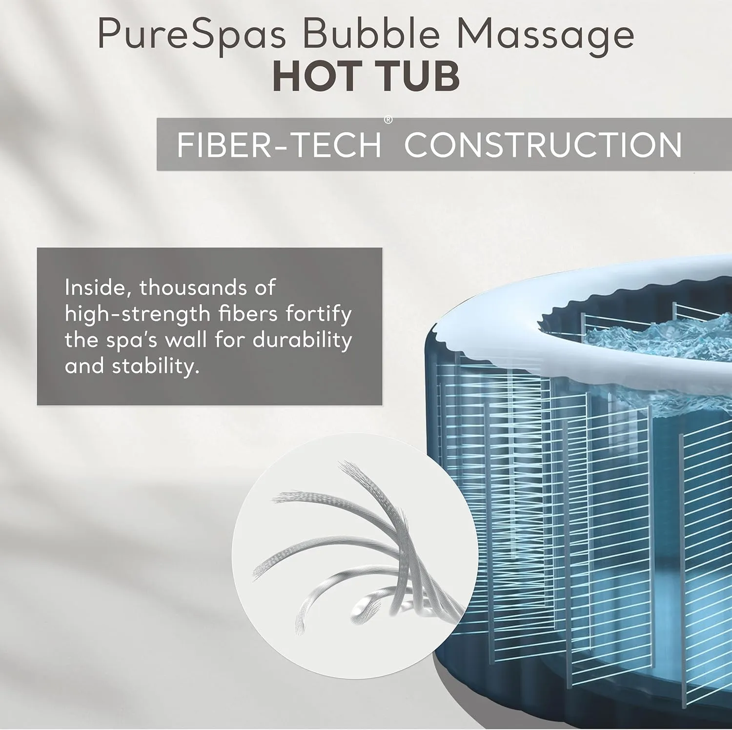 INTEX 28425EP PureSpa Bubble Massage Spa Set: Energy Efficient Spa Cover – Push Button Control Panel – 120 Jets – 4 Person Capacity – 77" x 28"