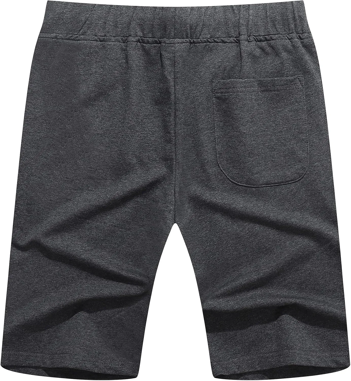 Janmid Men's Casual Shorts Elastic Jogger Gym Active Pocket Shorts