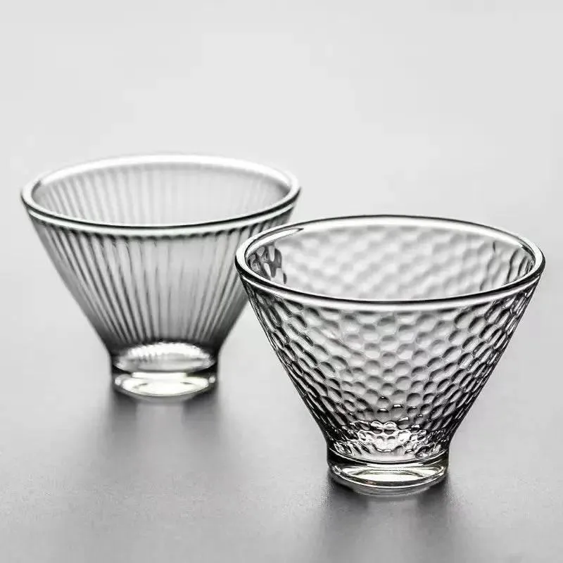 Japanese Tea Cup Set - Cute Heat-Resistant Glass Mugs