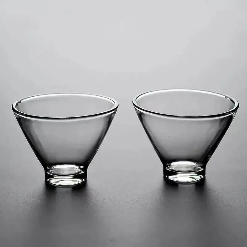 Japanese Tea Cup Set - Cute Heat-Resistant Glass Mugs