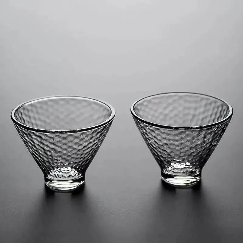 Japanese Tea Cup Set - Cute Heat-Resistant Glass Mugs