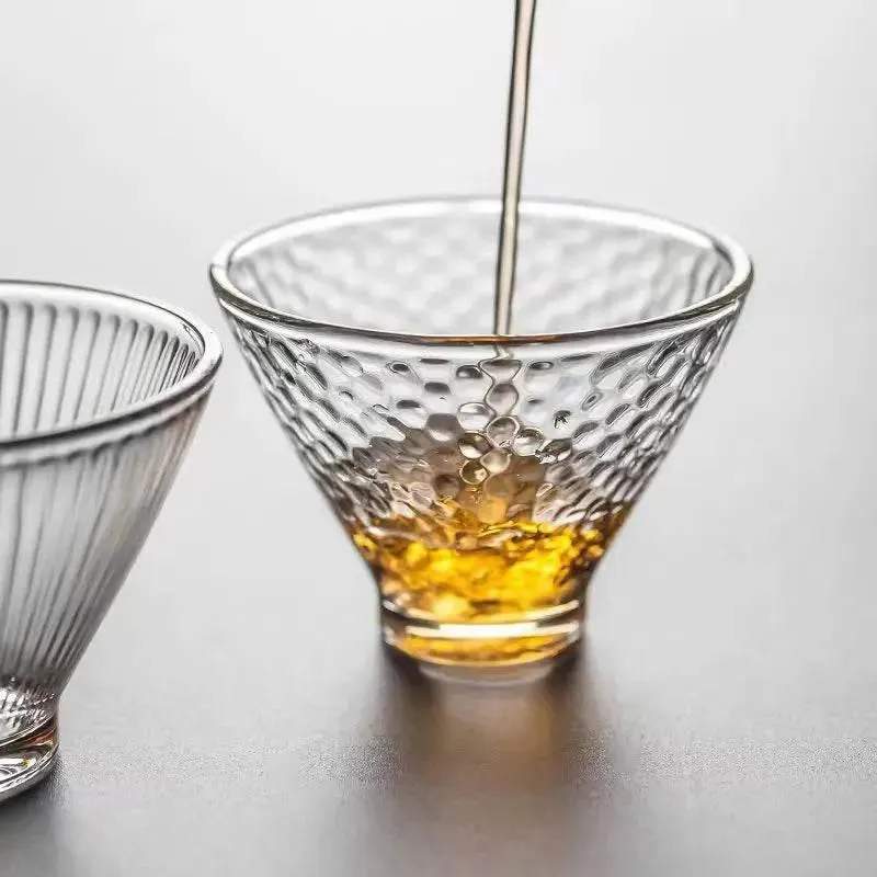 Japanese Tea Cup Set - Cute Heat-Resistant Glass Mugs
