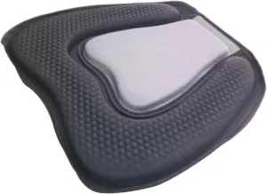 Kayak Seat Cushion Seat Pad EVA Lightweight Single Person Thick Padded Kayak Accessory Support for Drifting Fishing Boating, Gray Black