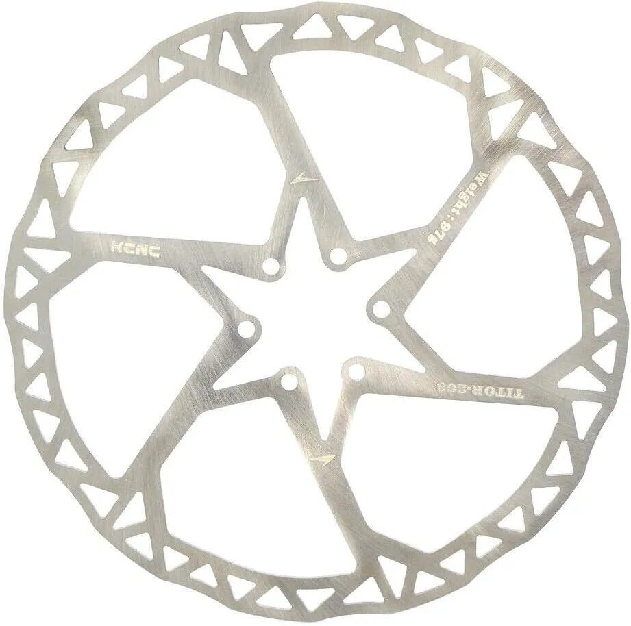 KCNC Titor Titanium Ultralight Disc Rotor, 203mm, KDBD02-004, SK2250-T