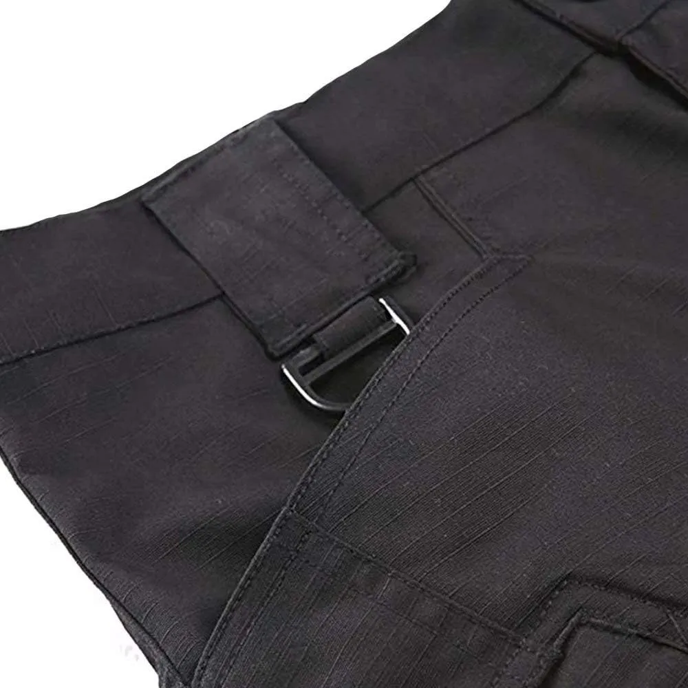 KEFITEVD Cargo Pants Men Outdoor Tactical Military Pants Lightweight Ripstop Hiking Pants with Multi-Pockets