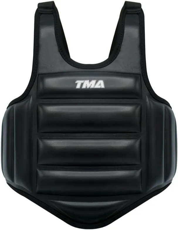 Kids Boxing Belly Pad Chest Guard MMA Body Protector Martial Arts Rib Shield Armour Taekwondo Training