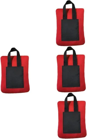 Kisangel 4pcs Pocket Picnic Mat Portable Camping Ground Mat Ultra-Compact Outdoor Beach Pad for Travel Hiking and Family Picnics