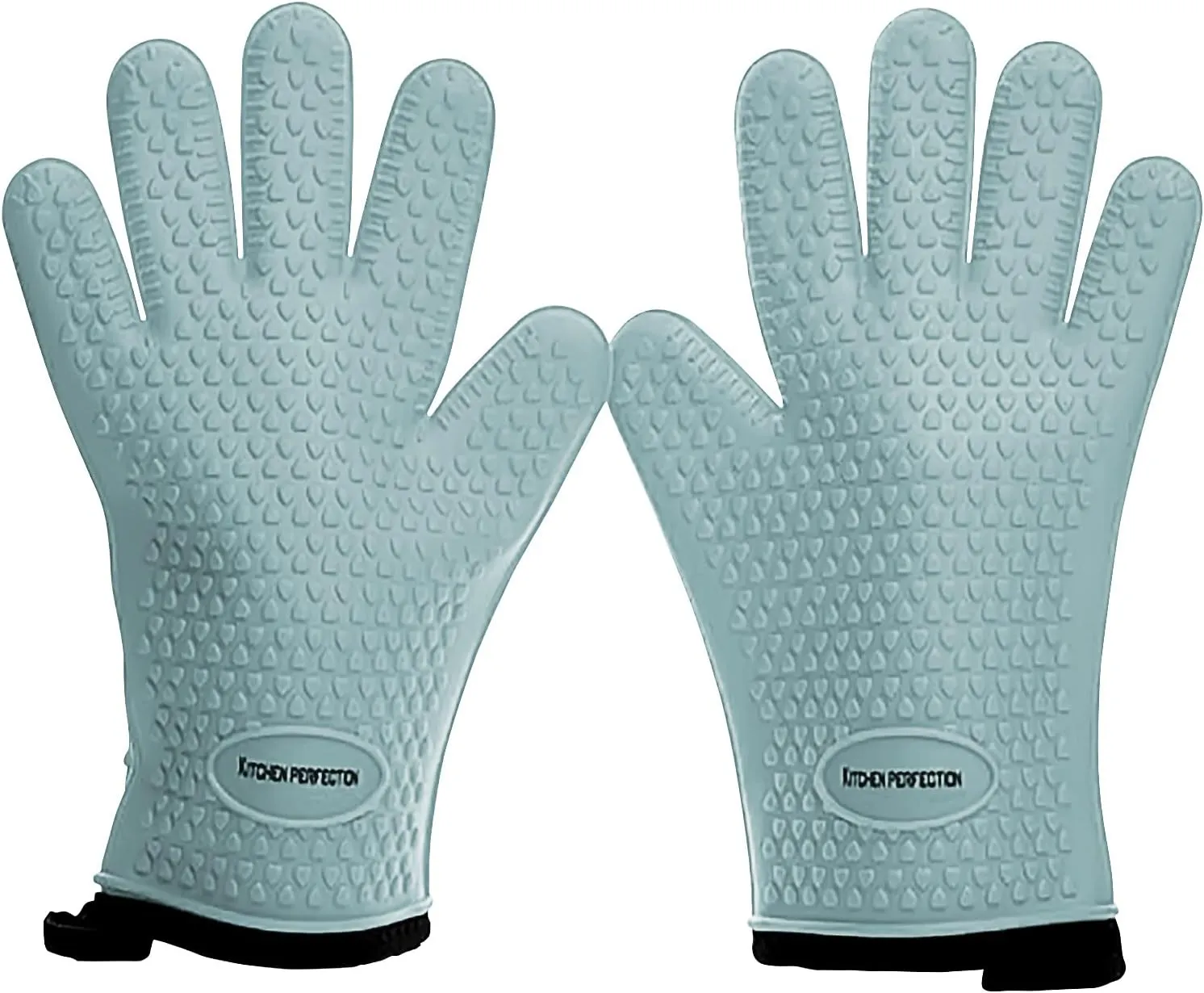 Kitchen perfection S Silicone Smoker Oven Gloves for Women -Extreme Heat Resistant BBQ Gloves -Handle Hot Food Right on Your Grill Fryer |Waterproof Oven Mitts for Cooking |Superior Set 3 Bonuses
