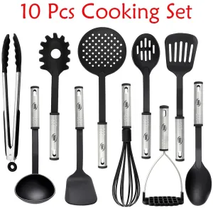 Kitchen Utensil sets. Cooking / Baking Supplies - Non-Stick and Heat Resistant Cookware set