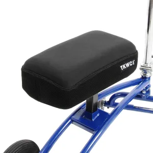 Knee Scooter Memory Foam Two Inch Thick Memory Foam Knee Pad and Cover - Fits Most Knee Walker Models