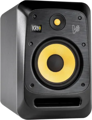 KRK V8 Series 4 8" 2-Way Powered Studio Reference Monitor, Black