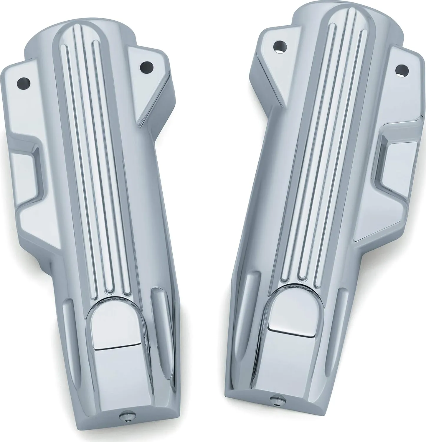 Kuryakyn 7148 Chrome Motorcycle Accent, 2 Pack