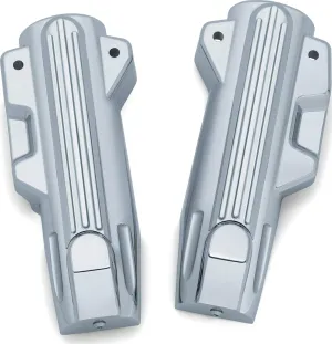 Kuryakyn 7148 Chrome Motorcycle Accent, 2 Pack