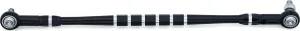 Kuryakyn 9676 Motorcycle Component: Grooved Shift Linkage for 1980-2019 Harley-Davidson Motorcycles, Black/Raw Aluminum